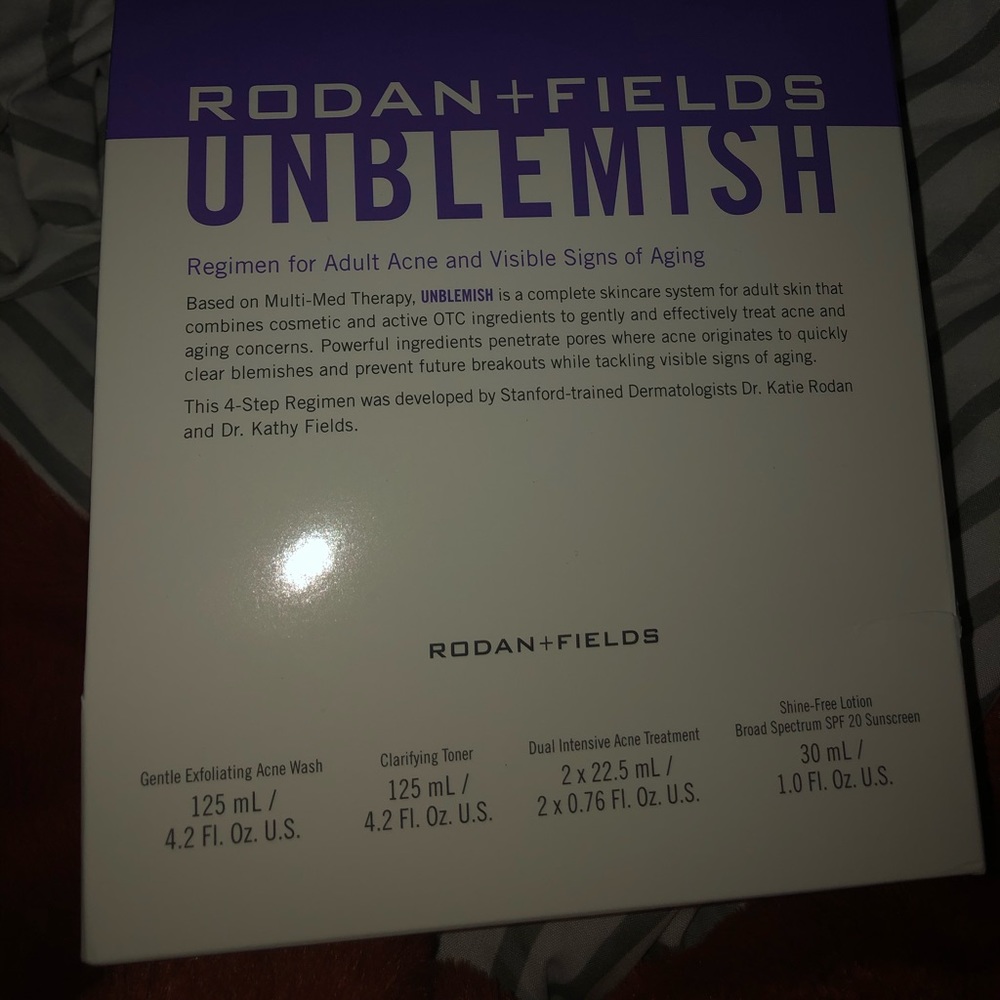 R+f unblemish unopened unused